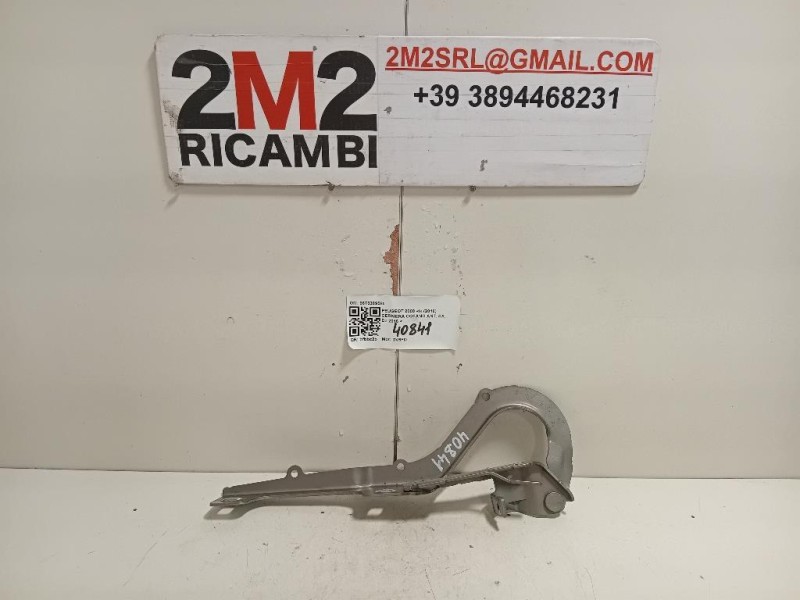 Cerniera Cofano ANT SX 9678389580 Peugeot 2008 I 2016