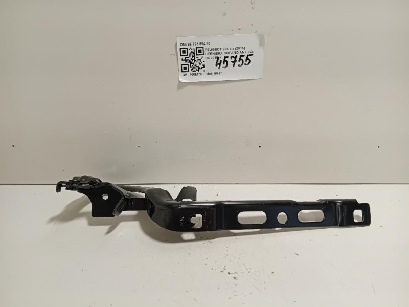 Cerniera Cofano ANT SX 96 728 654 80 Peugeot 208 I 2015