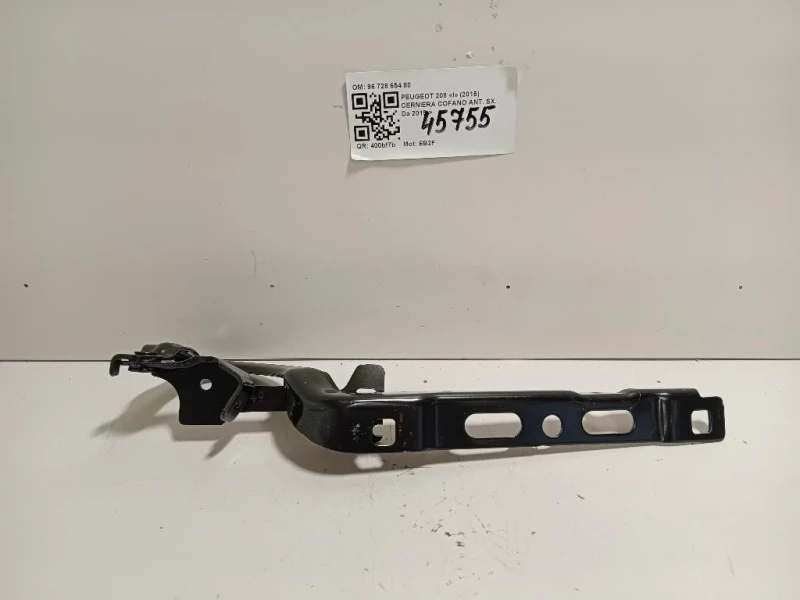 Cerniera Cofano ANT SX 96 728 654 80 Peugeot 208 I 2015
