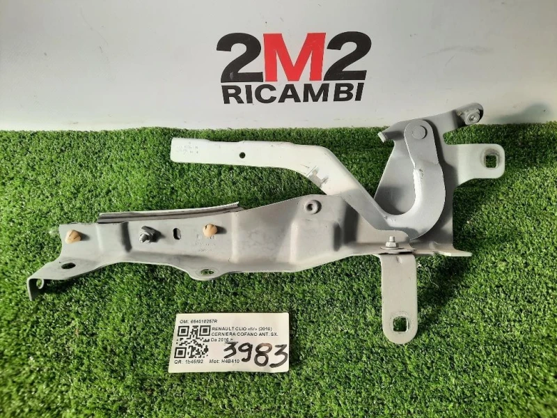 Cerniera Cofano ANT SX 654010257R Renault CLIO IV 2016