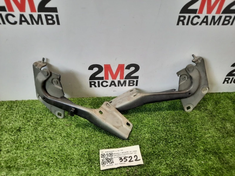 Cerniera Cofano ANT SX 654010020R Renault Mégane III 2009