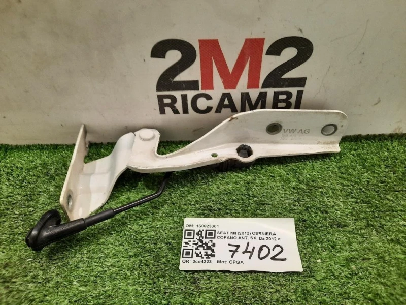 Cerniera Cofano ANT SX 1S0823301 Seat MII 2012