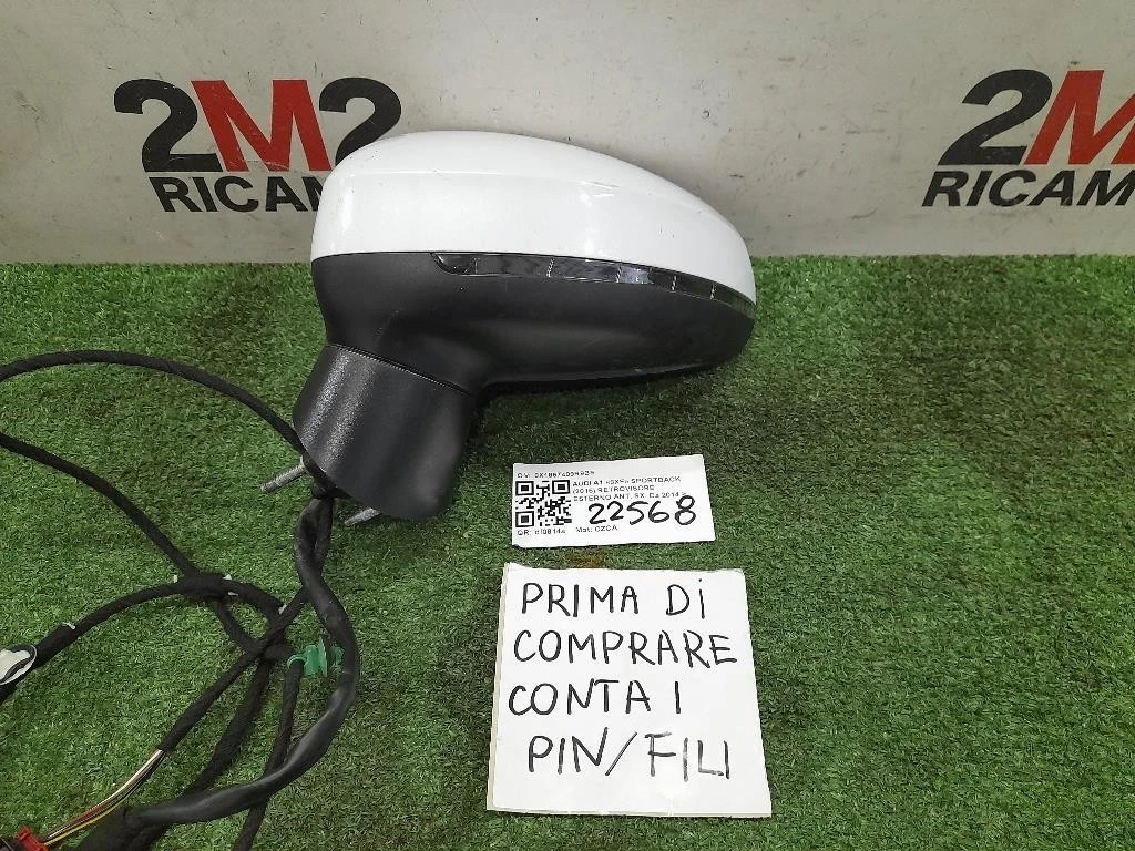 Retrovisore Esterno ANT SX 8X1857409R9B9 Audi A1 8XF Sportback 2015