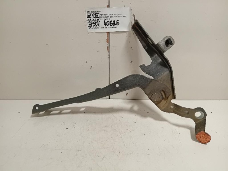 Cerniera Cofano SUP ANT DX 9839901380 Peugeot 2008 II 2020