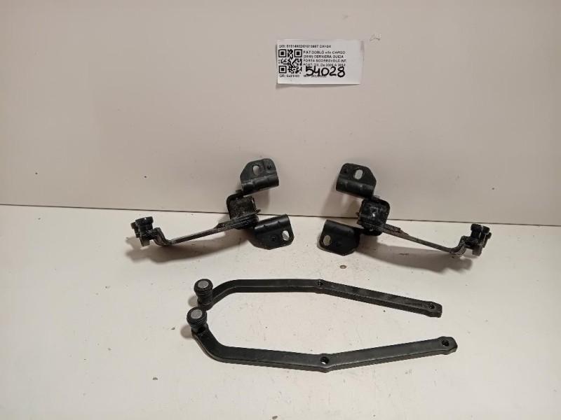 Cerniera Guida Porta Scorrevole INF POST DX 5181408251813667 DX+SX Fiat Doblò III Cargo 2010