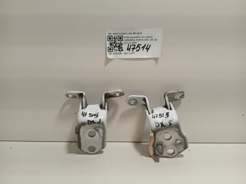 Cerniera Porta ANT DX AB39-2122811-AA INF+SUP Ford Ranger IV 2012