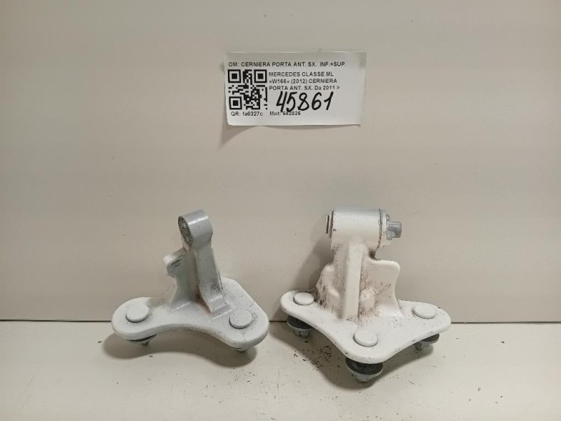 Cerniera Porta ANT SX CERNIERA PORTA ANT SX INF+SUP Mercedes Classe ML W166 2012
