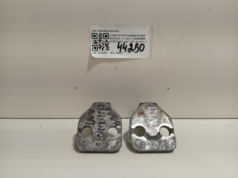 Cerniera Porta INF ANT DX 228A65CA DX+SX Land Rover Range Rover Evoque I 2011