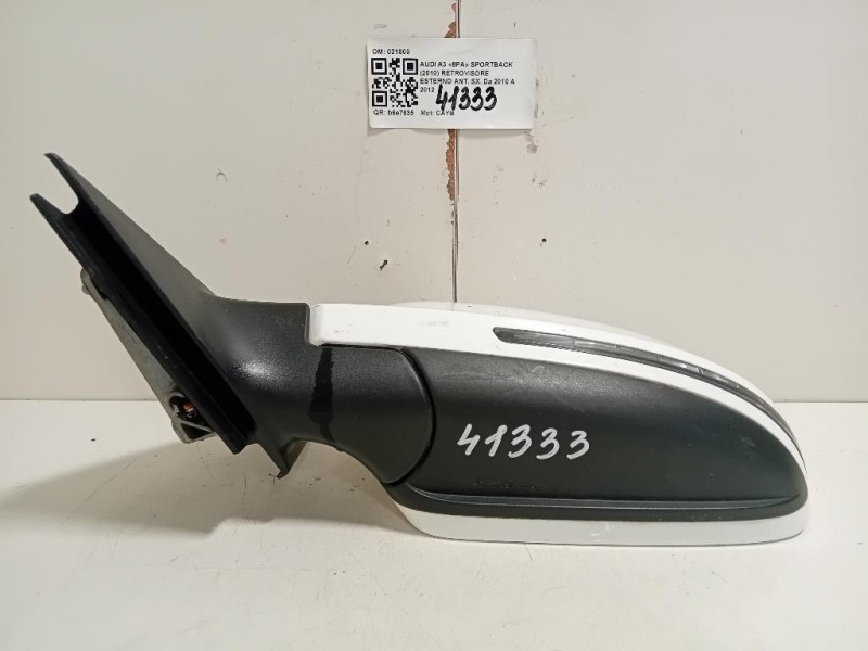 Retrovisore Esterno ANT SX 6 FILE P1858531EC01C Audi A3 8PA Sportback 2010