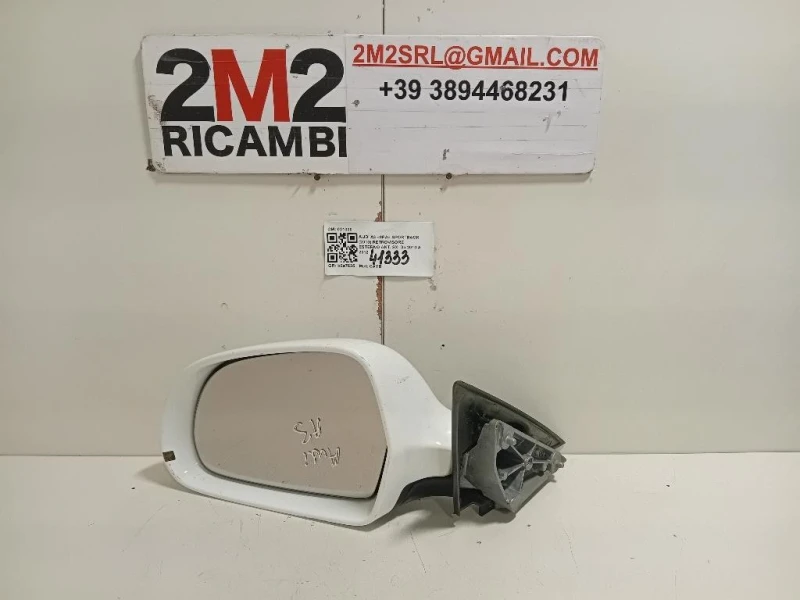 Retrovisore Esterno ANT SX 6 FILE P1858531EC01C Audi A3 8PA Sportback 2010