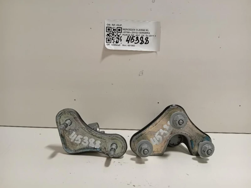 Cerniera Porta INF ANT DX INF+SUP Mercedes Classe GLE W166 2015