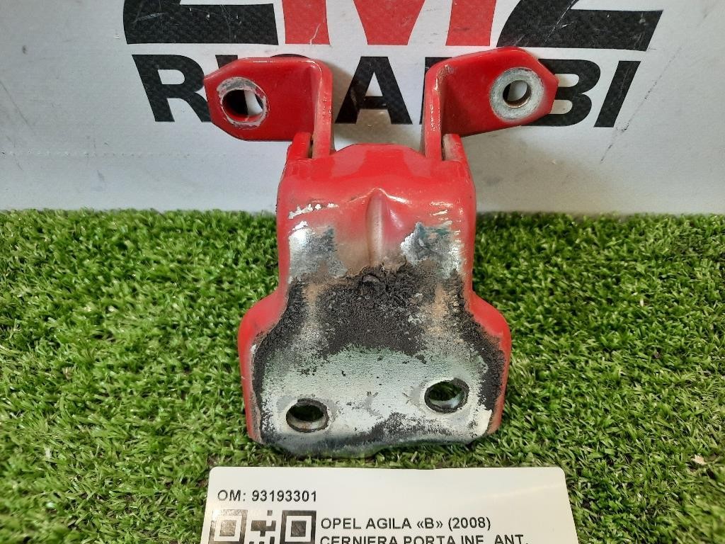 Cerniera Porta INF ANT DX 93193301 INF ANT DX Opel Agila B 2008