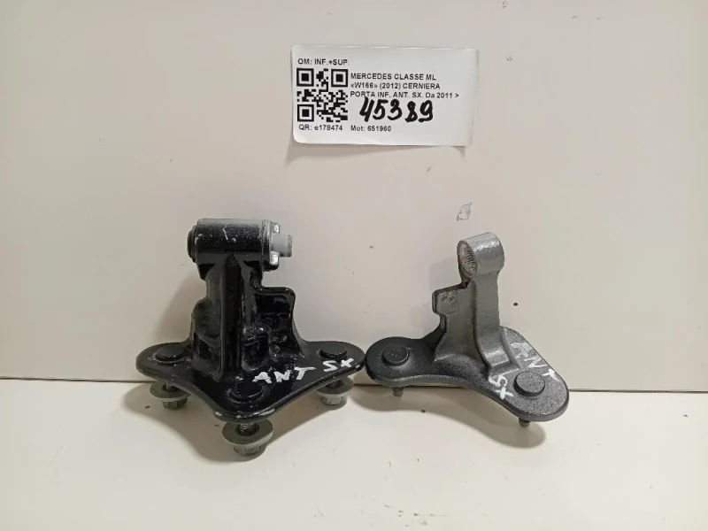 Cerniera Porta INF ANT SX INF+SUP Mercedes Classe GLE W166 2015