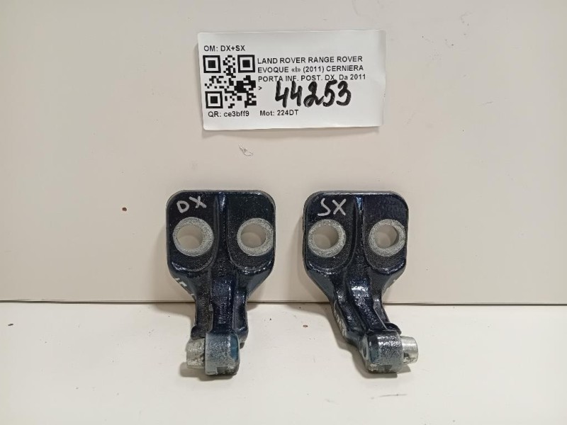 Cerniera Porta INF POST DX DX+SX Land Rover Range Rover Evoque I 2011