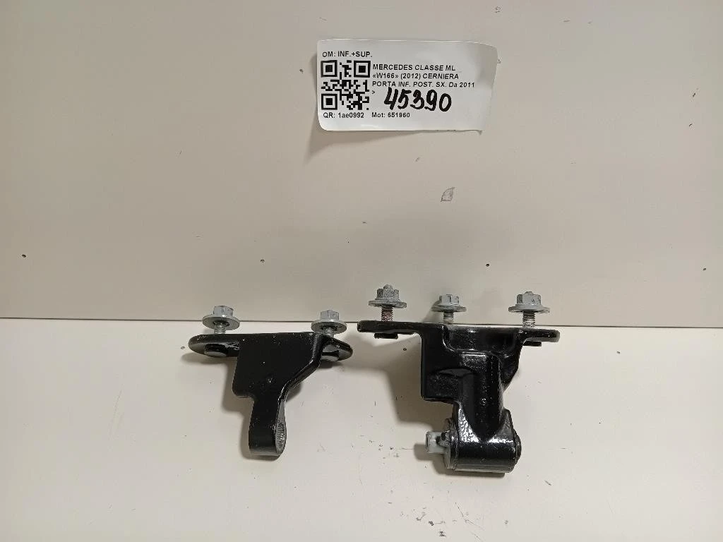 Cerniera Porta INF POST SX INF+SUP Mercedes Classe GLE W166 2015