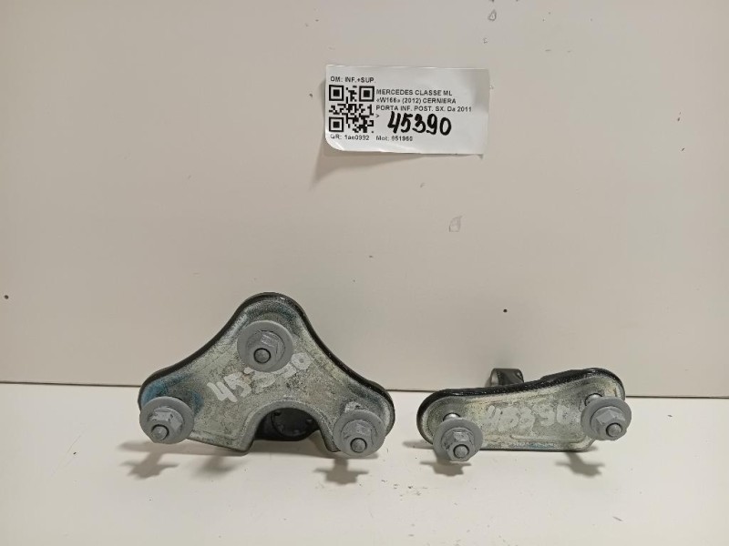 Cerniera Porta INF POST SX INF+SUP Mercedes Classe GLE W166 2015