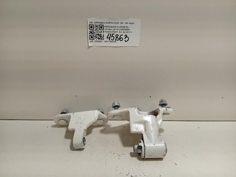 Cerniera Porta POST SX CERNIERA PORTA POST SX INF+SUP Mercedes Classe ML W166 2012