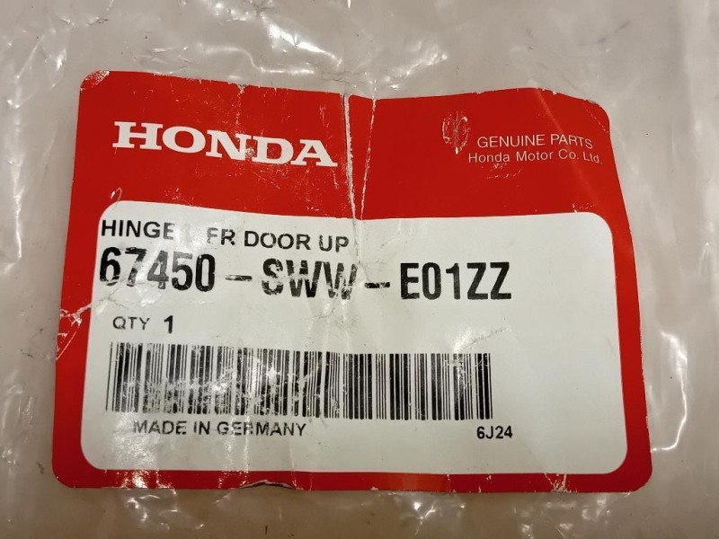 Cerniera Porta SUP ANT SX 67450SWWE01ZZ Honda JAZZ IV 2023