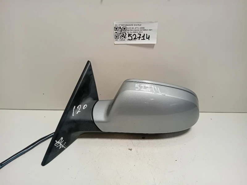 Retrovisore Esterno ANT SX 8T1857409AG3FZ 6+2 FILE Audi A5 8T3 2008