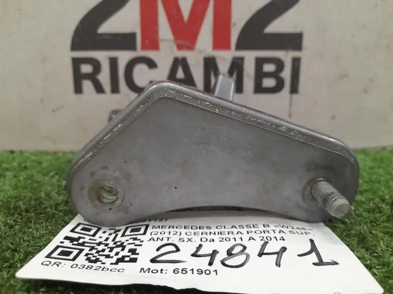 Cerniera Porta SUP ANT SX A2467201137 Mercedes Classe B W246 2012