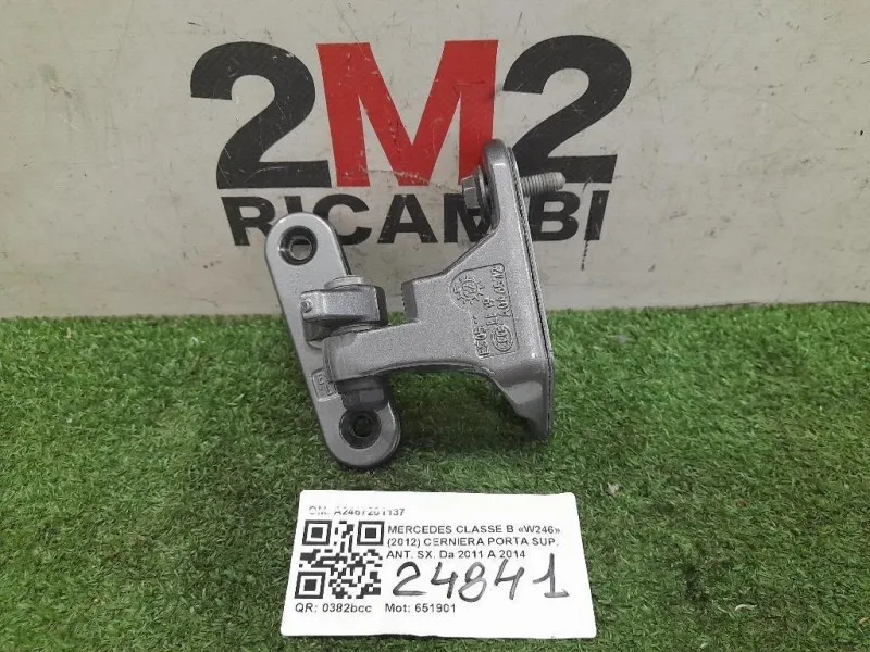 Cerniera Porta SUP ANT SX A2467201137 Mercedes Classe B W246 2012