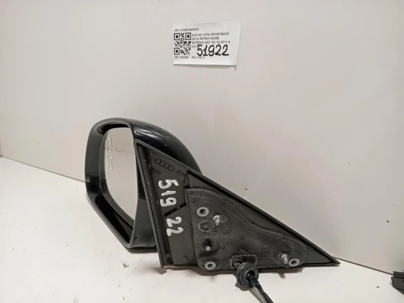 Retrovisore Esterno ANT SX 6 FILE 8T8857409E3FZ Audi A5 8TA Sportback 2012