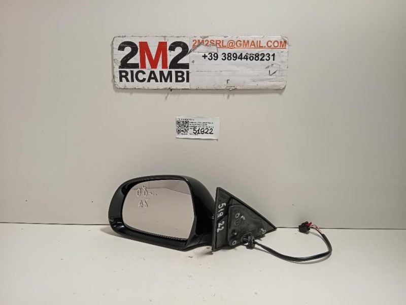 Retrovisore Esterno ANT SX 6 FILE 8T8857409E3FZ Audi A5 8TA Sportback 2012