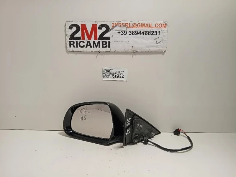 Retrovisore Esterno ANT SX 6 FILE 8T8857409E3FZ Audi A5 8TA Sportback 2012