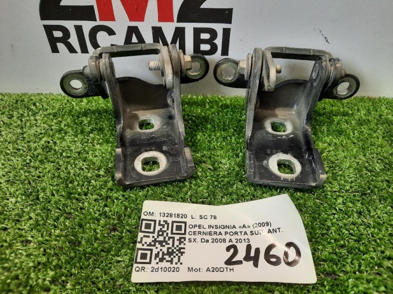 Cerniera Porta SUP ANT SX 13281820 Opel Insignia A 2009