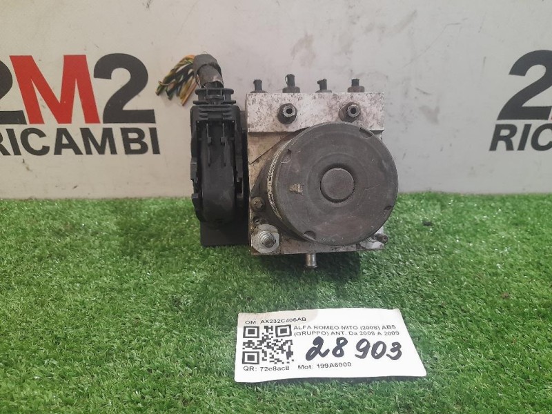 ABS Gruppo ANT AX232C405AB Alfa Romeo MITO 2008