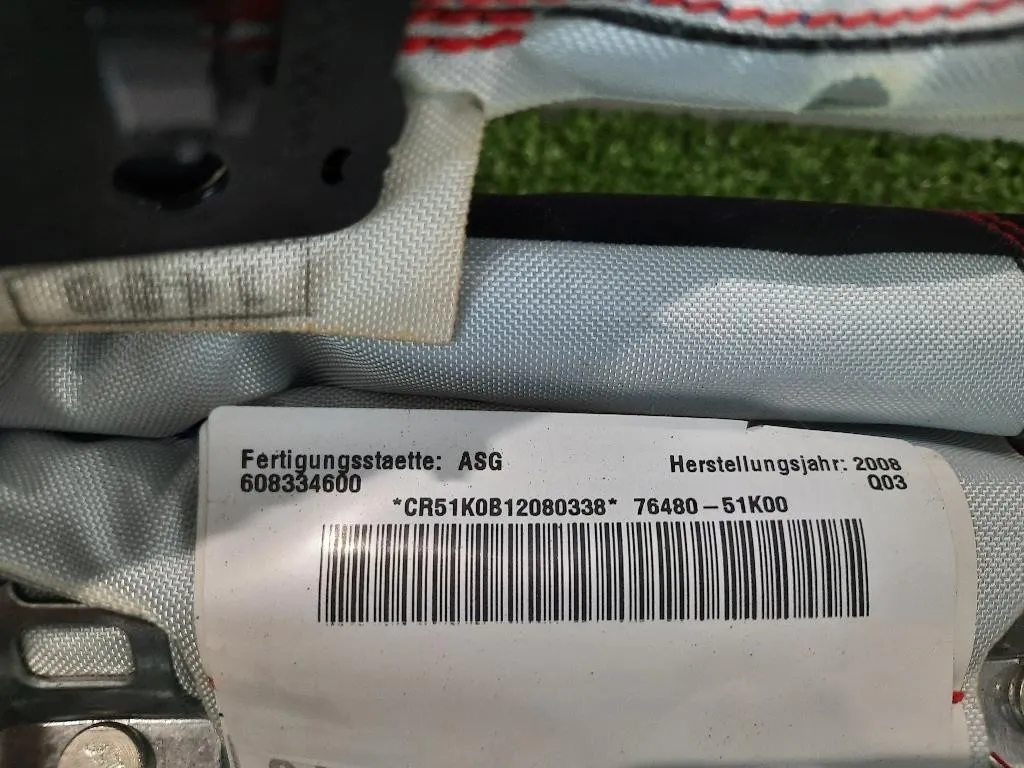 Air-bag A Tendina DX 7648051K00000 Suzuki Splash 2008