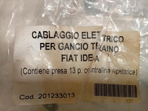 Cablaggio CABLAGGIO Fiat IDEA 2008