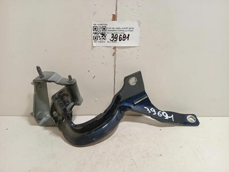 Cerniera Portello POST DX 4K9827300 Audi A6 4GD Avant 2016
