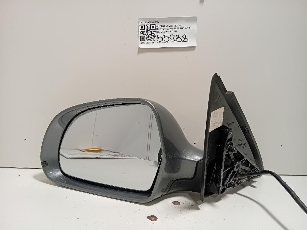 Retrovisore Esterno ANT SX 8U1857409FSP9 6 PIN Audi Q3 8UB 2012