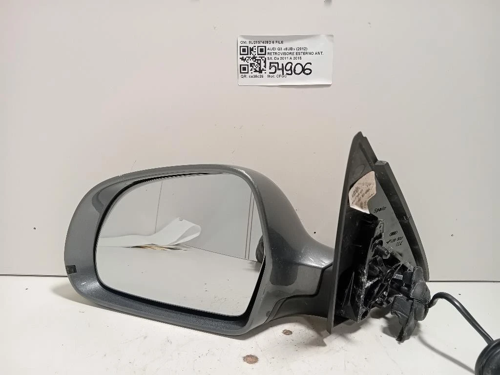 Retrovisore Esterno ANT SX 8U2857409D 6 FILE Audi Q3 8UB 2012