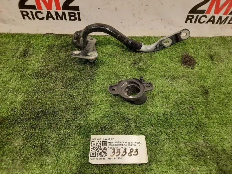 Cerniera Portello POST SX A251 750 03 37 Mercedes Classe R W251 2006