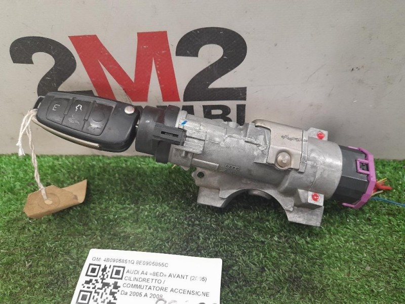 Cilindretto Commutatore Accensione 4B0905851Q 8E0905855C Audi A4 8ED Avant 2005