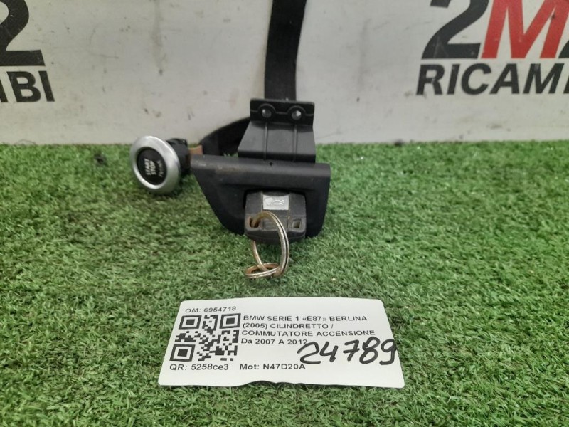 Cilindretto Commutatore Accensione 6954718 Bmw Serie 1 E87 Berlina 2005