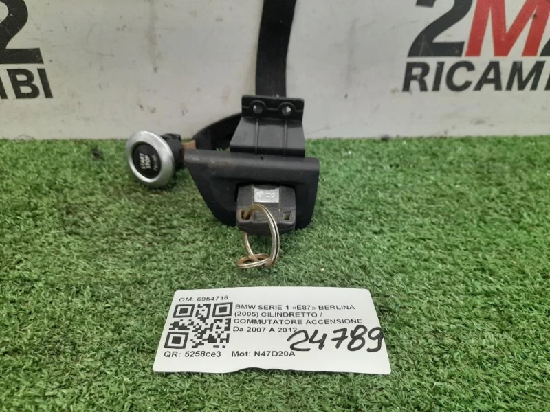 Cilindretto Commutatore Accensione 6954718 Bmw Serie 1 E87 Berlina 2005