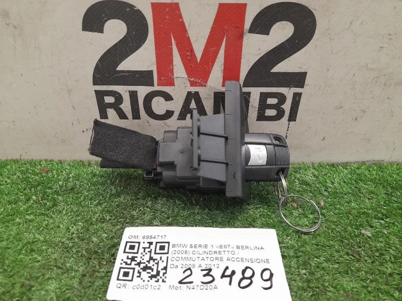 Cilindretto Commutatore Accensione 6954717 Bmw Serie 1 E87 Berlina 2005