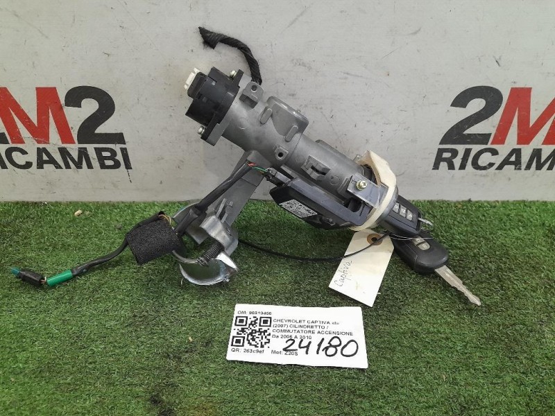Cilindretto Commutatore Accensione 95919456 Chevrolet Captiva I 2007