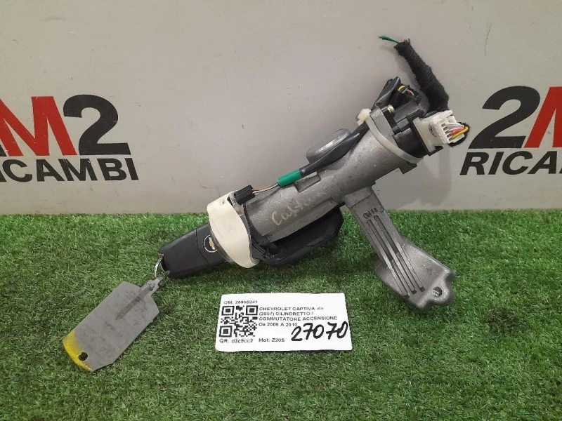 Cilindretto Commutatore Accensione 25958241 Chevrolet Captiva I 2007
