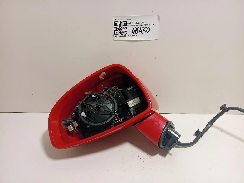 Retrovisore Esterno ANT SX 8J0 857 507 D Audi TT 8J3 2010