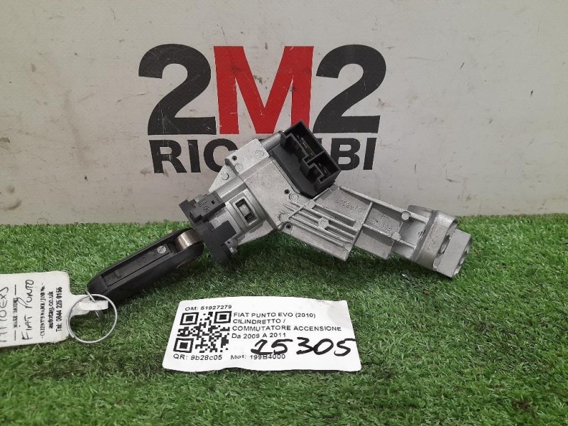 Cilindretto Commutatore Accensione 505152810 Fiat Punto EVO 2010