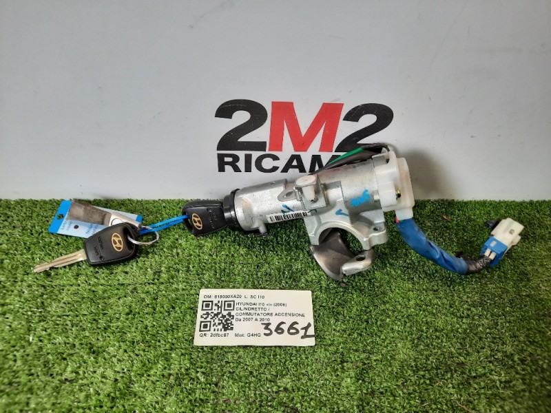 Cilindretto Commutatore Accensione 819000XA20 Hyundai I10 I 2008