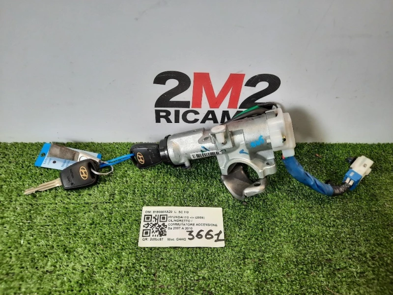Cilindretto Commutatore Accensione 819000XA20 Hyundai I10 I 2008