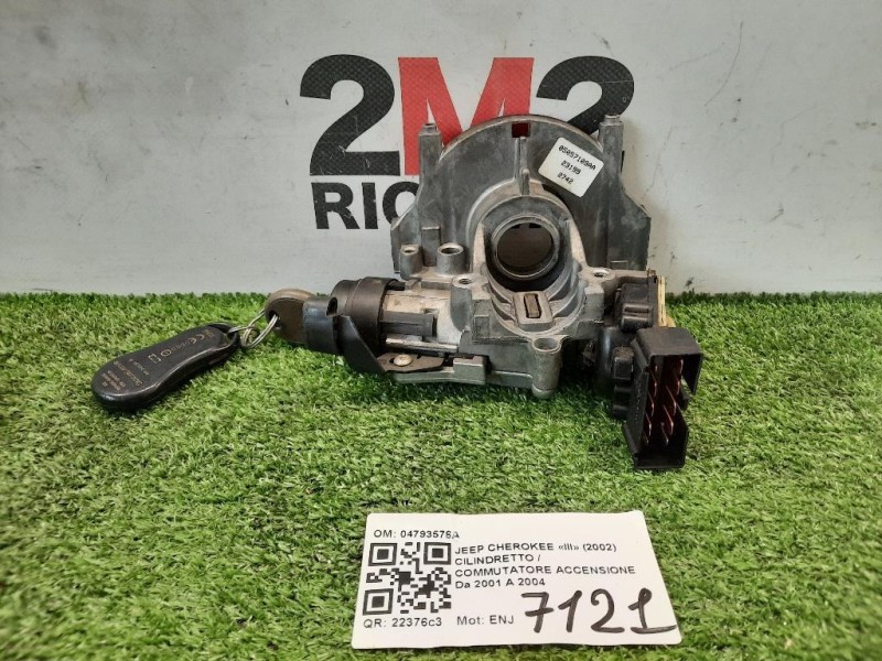 Cilindretto Commutatore Accensione 04793576A Jeep Cherokee III 2002