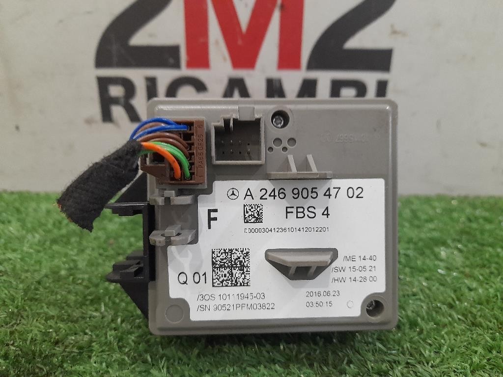 Cilindretto Commutatore Accensione A2469054702 Mercedes Classe A W176 2015