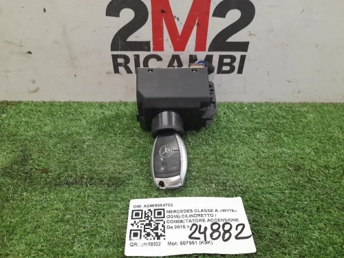 Cilindretto Commutatore Accensione A2469054702 Mercedes Classe A W176 2015