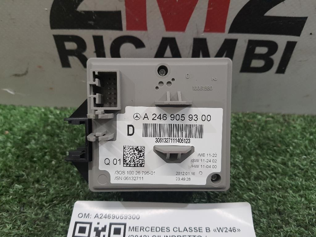 Cilindretto Commutatore Accensione A2469059300 Mercedes Classe B W246 2012